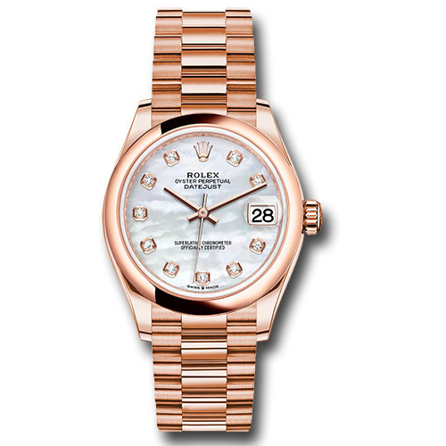 Rolex Everose Gold - Domed Bezel - President Bracelet