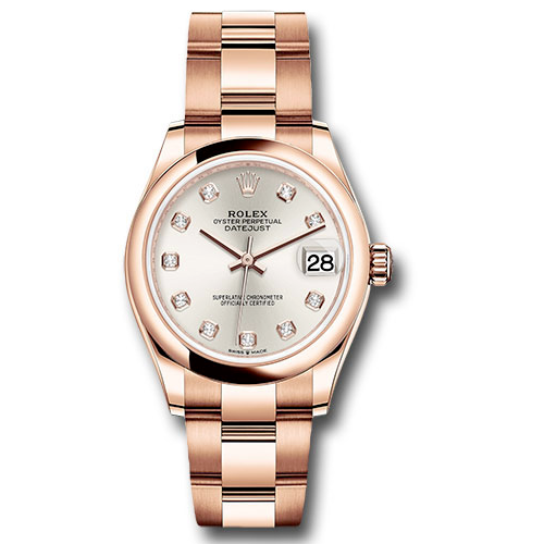 Rolex Everose Gold - Domed Bezel - Oyster Bracelet