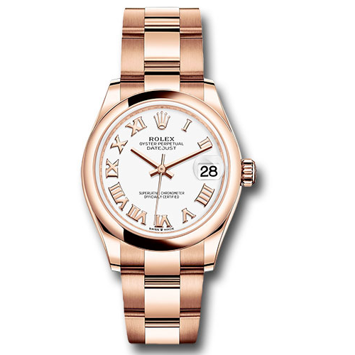 Rolex Everose Gold - Domed Bezel - Oyster Bracelet