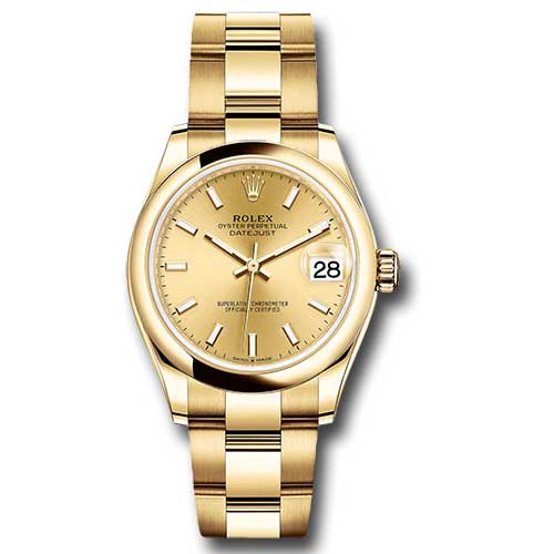 Rolex Yellow Gold - Domed Bezel - Oyster