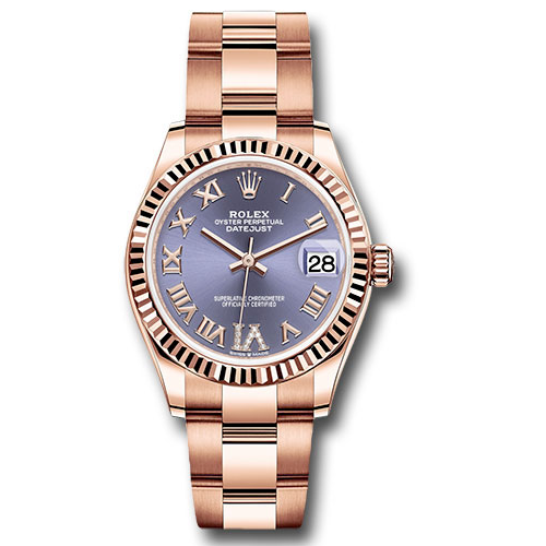 Rolex Everose Gold - Fluted Bezel - Oyster Bracelet