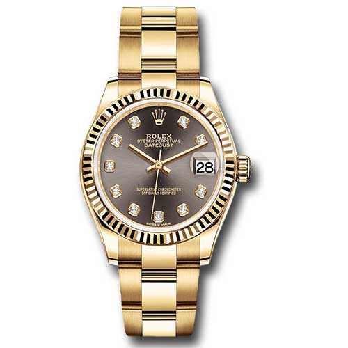 Rolex Yellow Gold - Fluted Bezel - Oyster