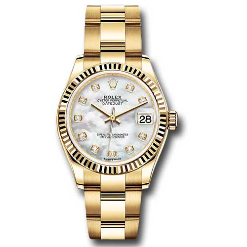 Rolex Yellow Gold - Fluted Bezel - Oyster