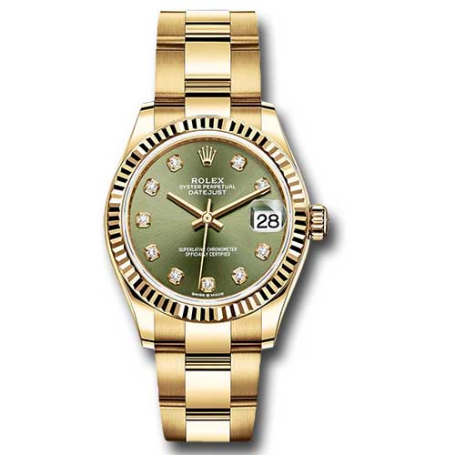 Rolex Yellow Gold - Fluted Bezel - Oyster