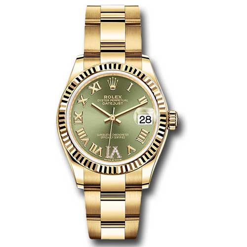 Rolex Yellow Gold - Fluted Bezel - Oyster