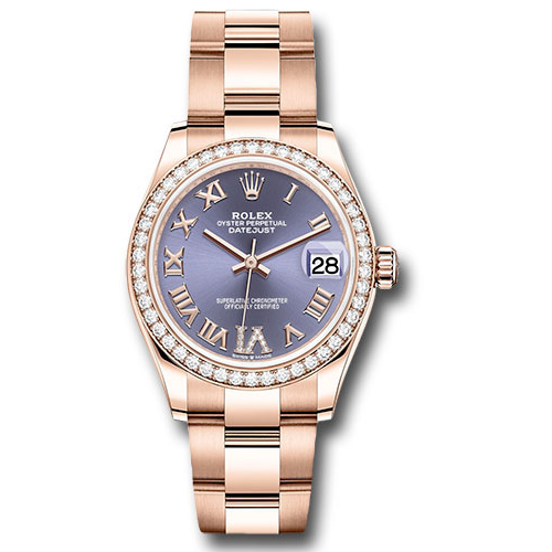 Rolex Everose Gold - Diamond Bezel - Oyster Bracelet