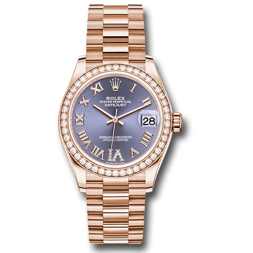 Rolex Everose Gold - Diamond Bezel - President Bracelet