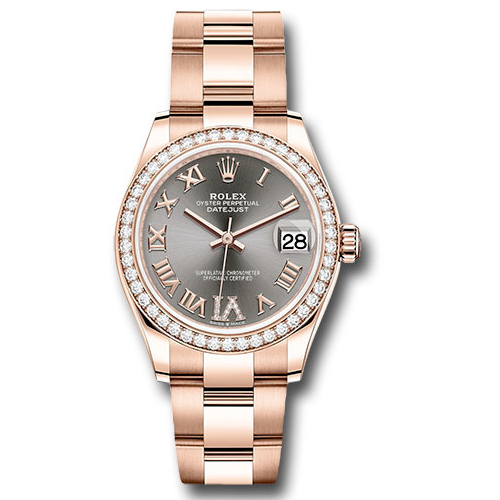 Rolex Everose Gold - Diamond Bezel - Oyster Bracelet