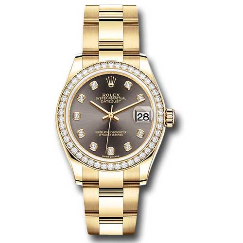 Rolex Yellow Gold - 46 Diamond Bezel - Oyster