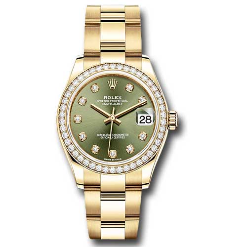 Rolex Yellow Gold - 46 Diamond Bezel - Oyster