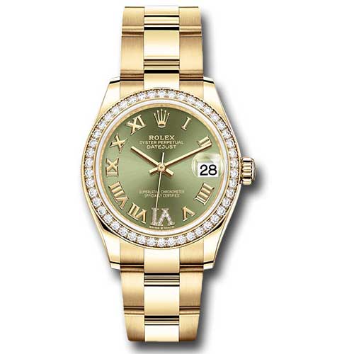 Rolex Yellow Gold - 46 Diamond Bezel - Oyster