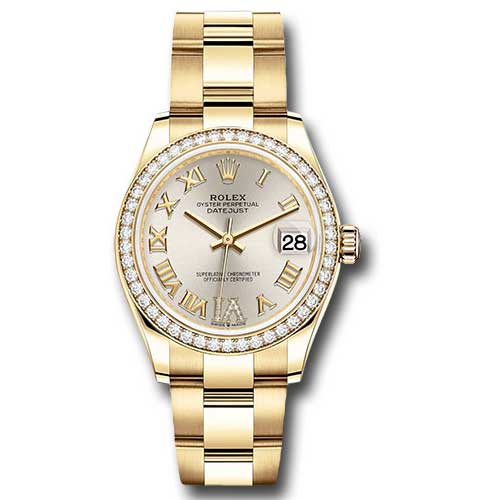 Rolex Yellow Gold - 46 Diamond Bezel - Oyster