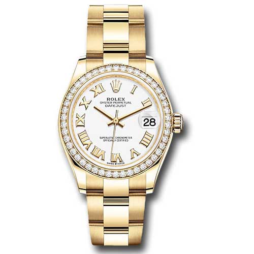 Rolex Yellow Gold - 46 Diamond Bezel - Oyster