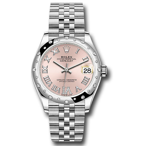 Rolex Datejust 31 - White Gold - Domed 24 Dia Bezel - Jubilee