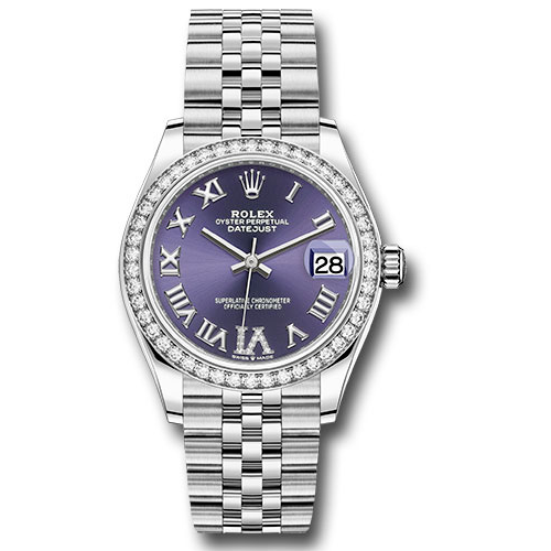 Rolex Steel & White Gold - 24 Diamond Bezel - Jubilee