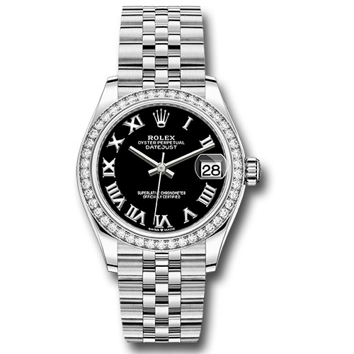 Rolex Steel & White Gold - 24 Diamond Bezel - Jubilee