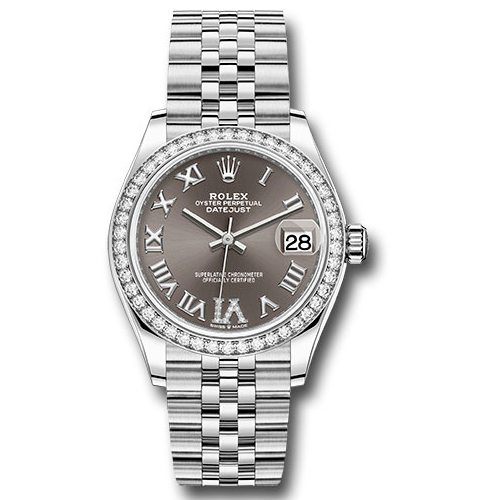 Rolex Steel & White Gold - 24 Diamond Bezel - Jubilee