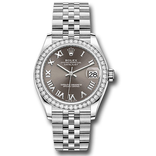 Rolex Steel & White Gold - 24 Diamond Bezel - Jubilee