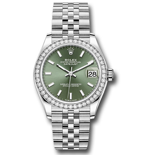 Rolex Steel & White Gold - 24 Diamond Bezel - Jubilee