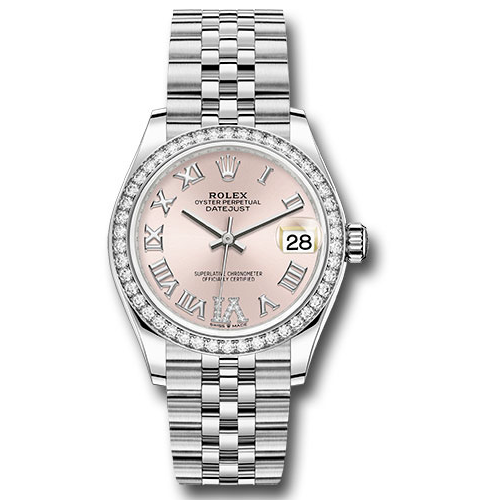 Rolex Steel & White Gold - 24 Diamond Bezel - Jubilee