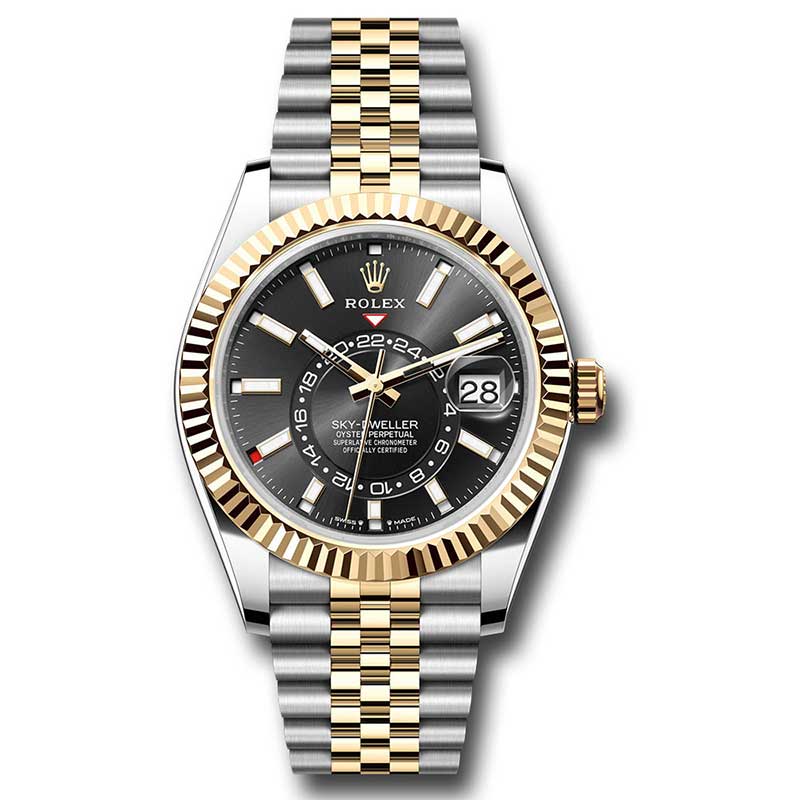 Rolex Sky-Dweller Stainless Steel and Yellow Gold - Jubilee