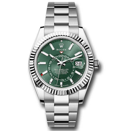 Rolex Sky-Dweller - Steel & White Gold - Oyster