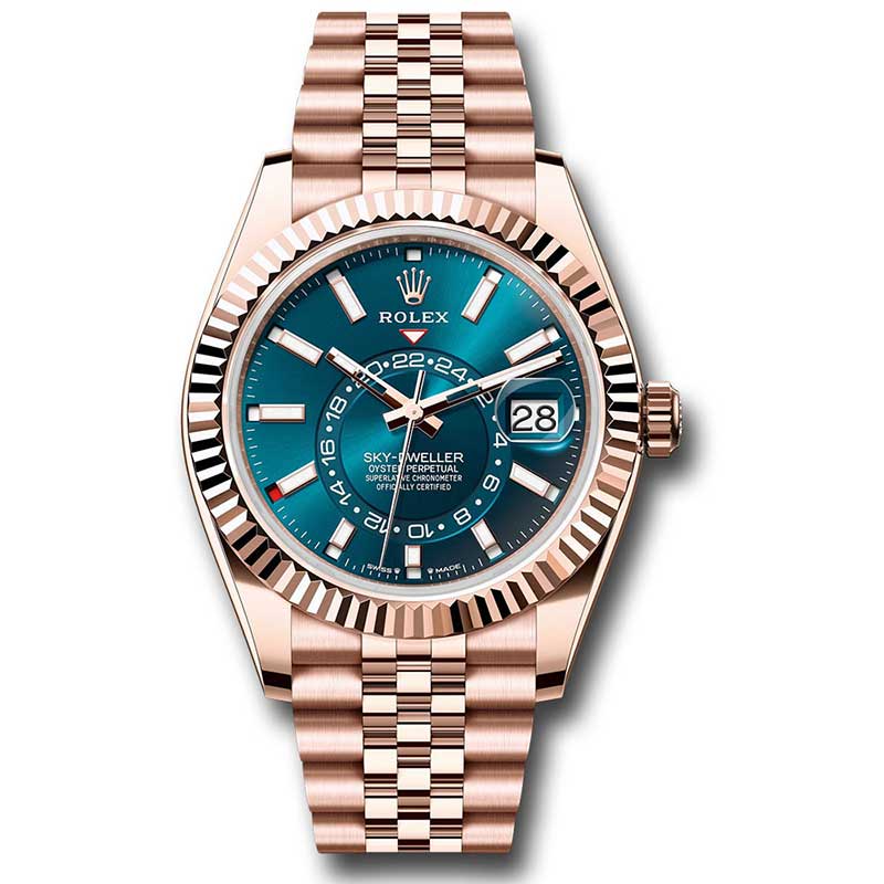 Rolex Sky-Dweller Everose Gold - Jubilee