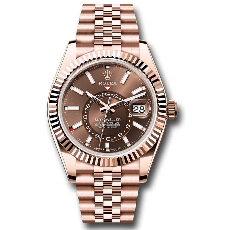 Rolex Sky-Dweller Everose Gold - Jubilee