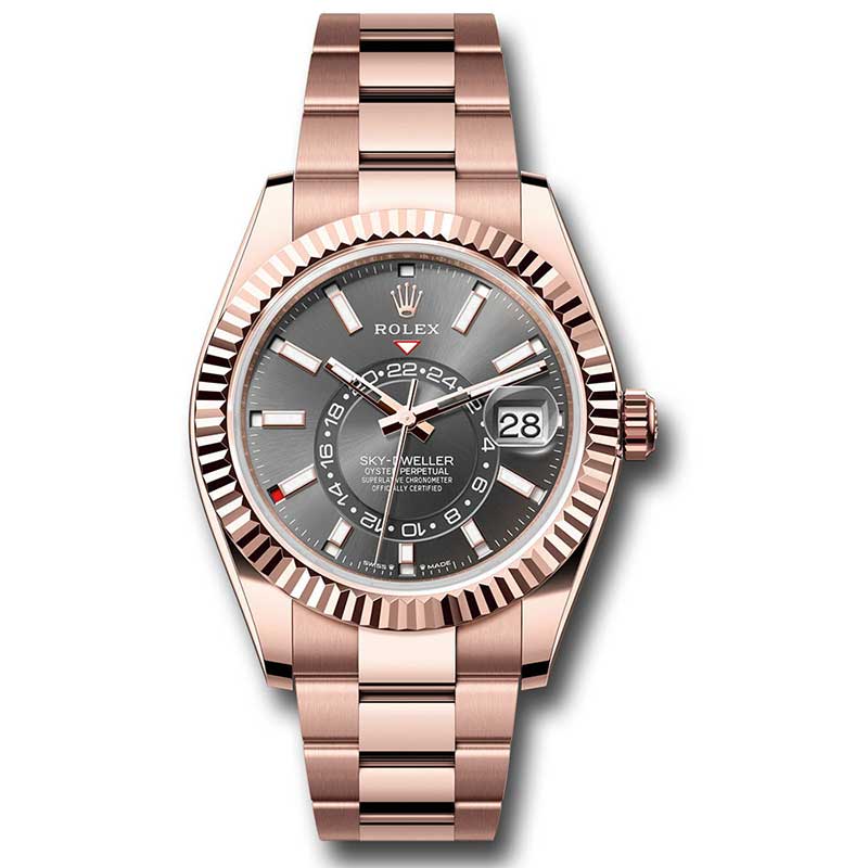 Rolex Sky-Dweller Everose Gold - Oyster