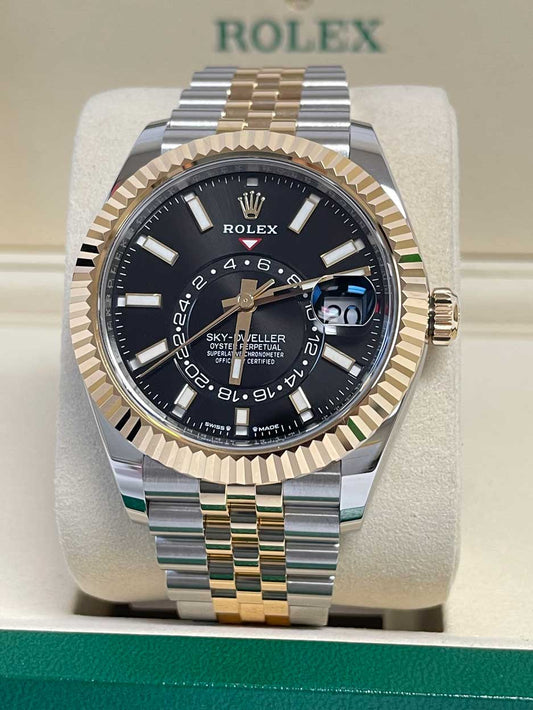 Rolex Sky-Dweller Stainless Steel and Yellow Gold - Jubilee