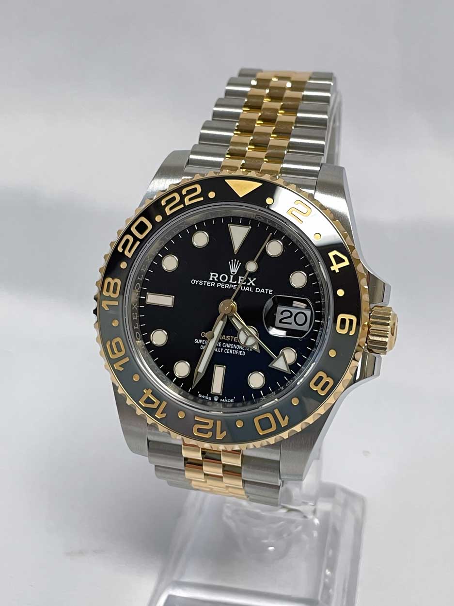Rolex GMT Master II Steel and Yellow Gold