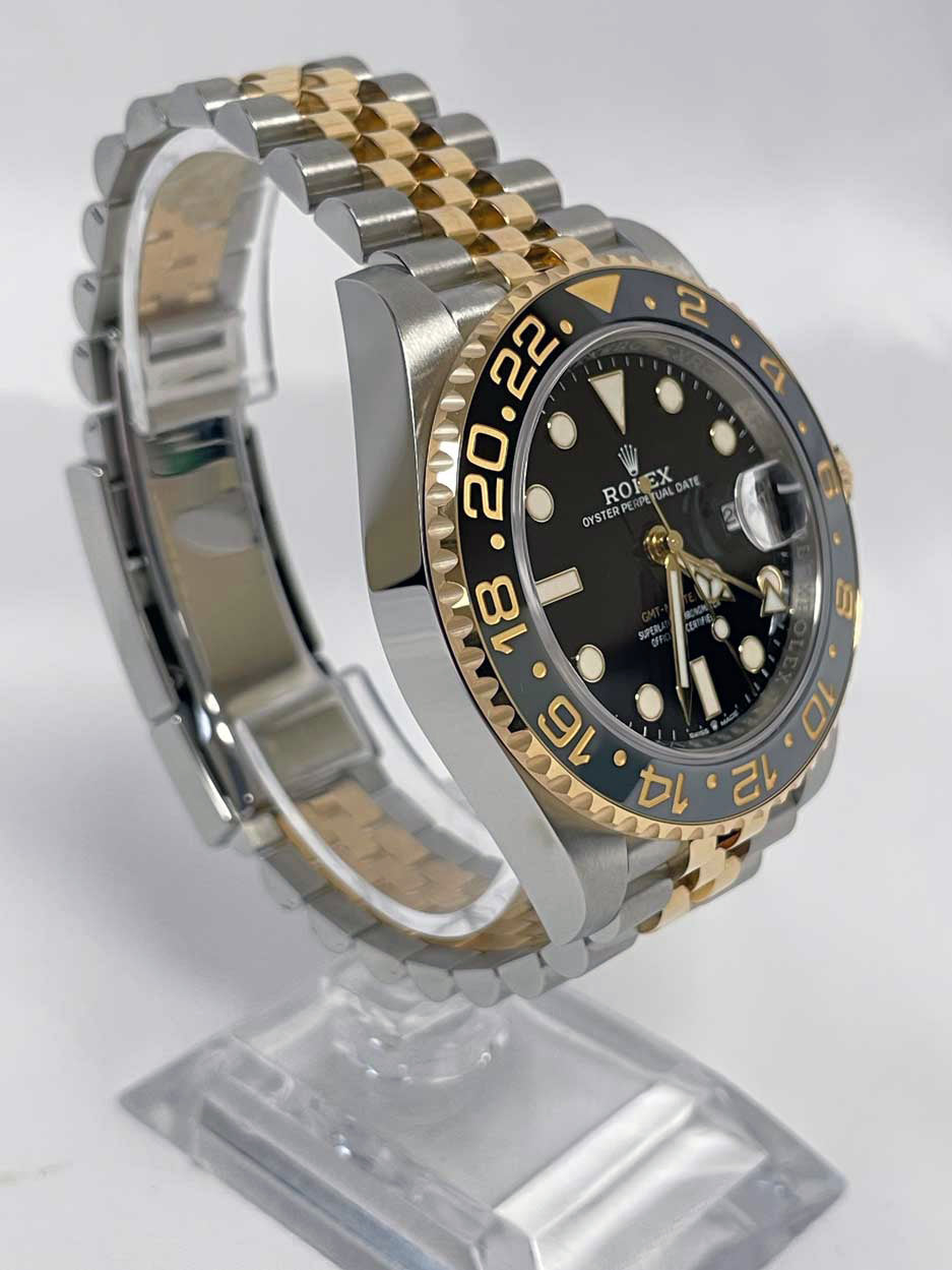 Rolex GMT Master II Steel and Yellow Gold