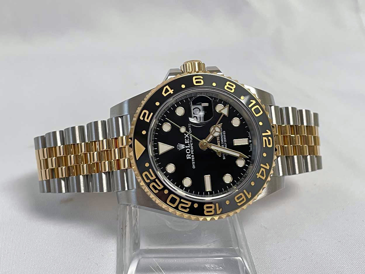 Rolex GMT Master II Steel and Yellow Gold