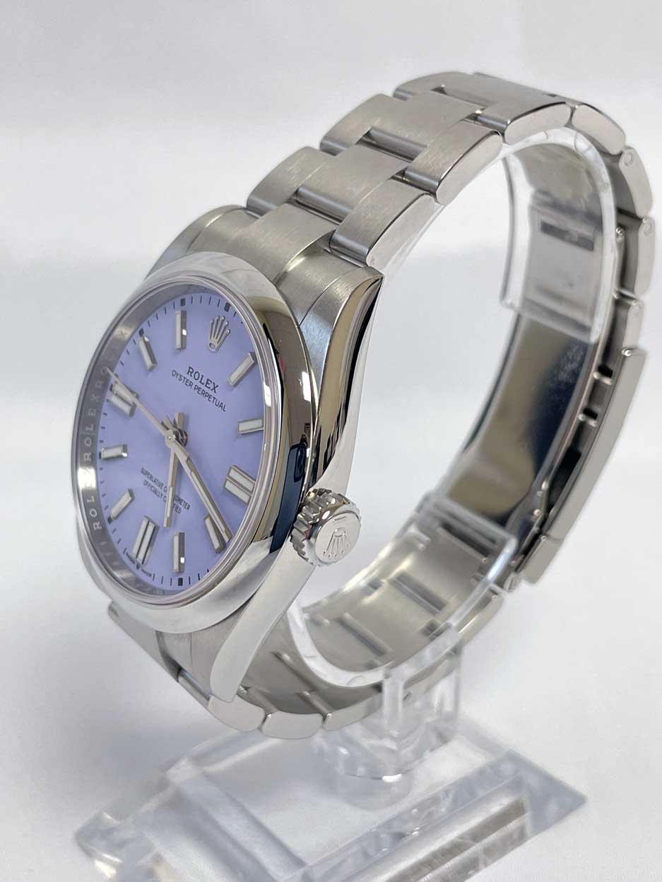 Rolex Oyster Perpetual No-Date 41mm - Domed Bezel Lavender