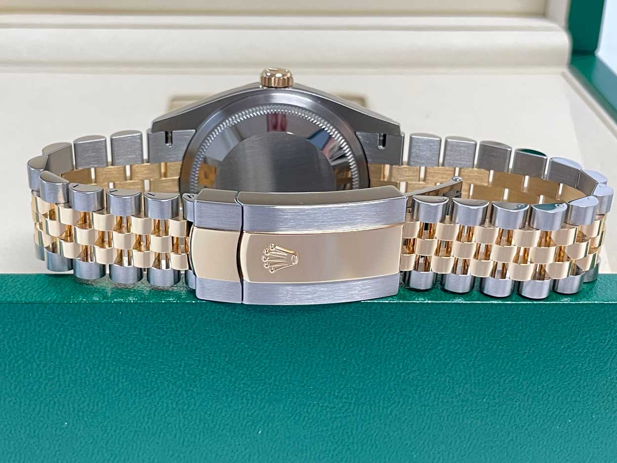 Rolex Datejust 36mm - Steel and Gold Yellow Gold - Fluted Bezel - Jubilee