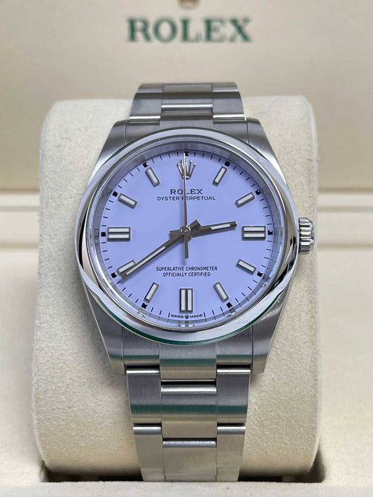 Rolex Oyster Perpetual No-Date 36mm Lavender