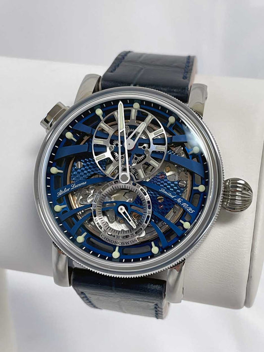 Chronoswiss Q-Repeater Blue Note LE of 25 pieces CH-1663T-BLSI