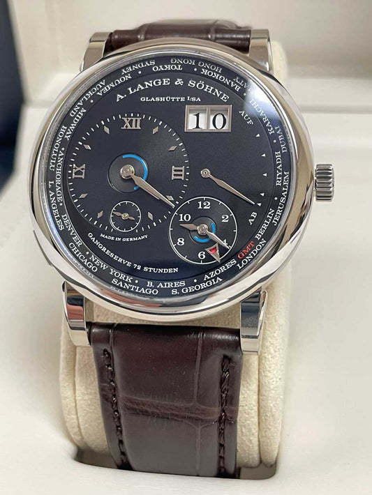 A. Lange & Shone LANGE 1 MOON PHASE White Gold 192.029