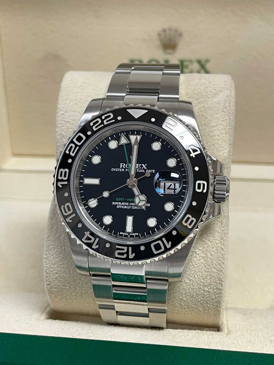 Rolex GMT-Master II Steel Blue Lume