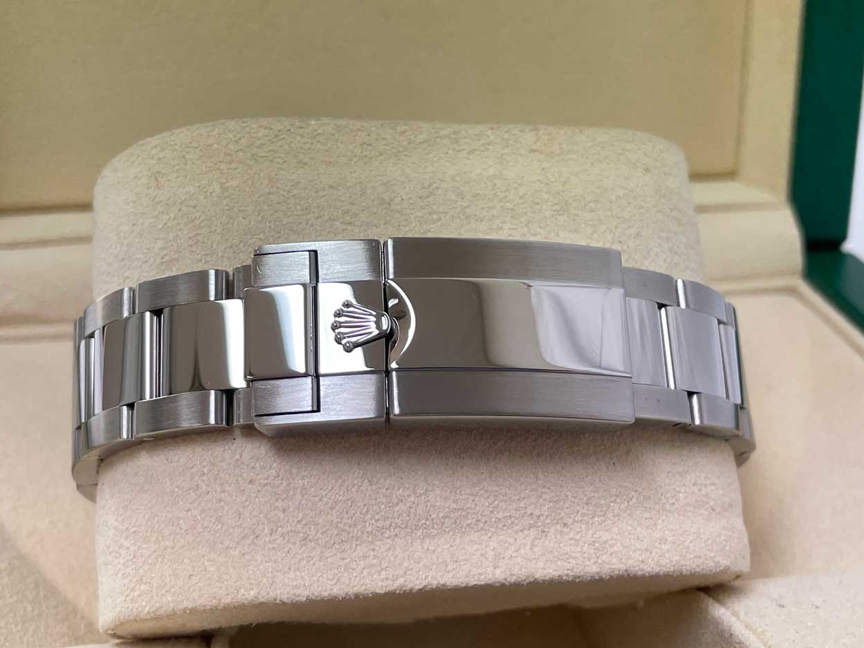 Rolex GMT-Master II Steel Green Arrow Blue Lume