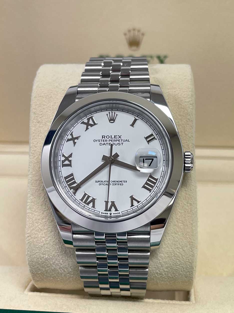 Rolex Datejust 41 Steel - Smooth Bezel