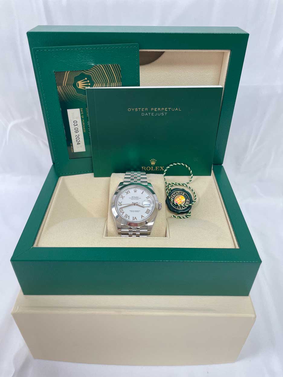 Rolex Datejust 41 Steel - Smooth Bezel