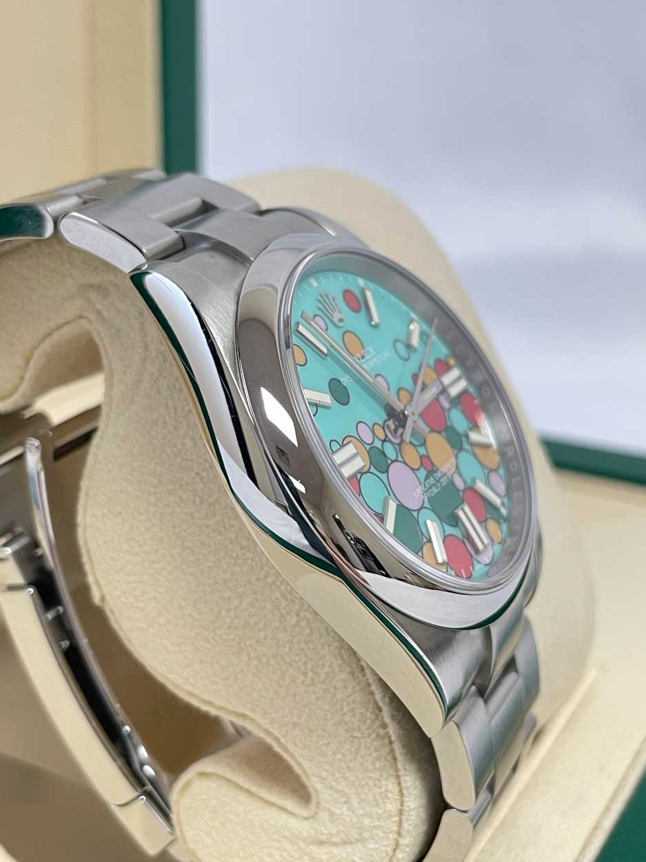 Rolex Oyster Perpetual No-Date 41mm - Domed Bezel Celebration