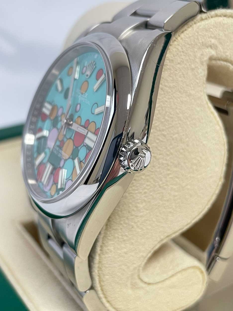Rolex Oyster Perpetual No-Date 41mm - Domed Bezel Celebration