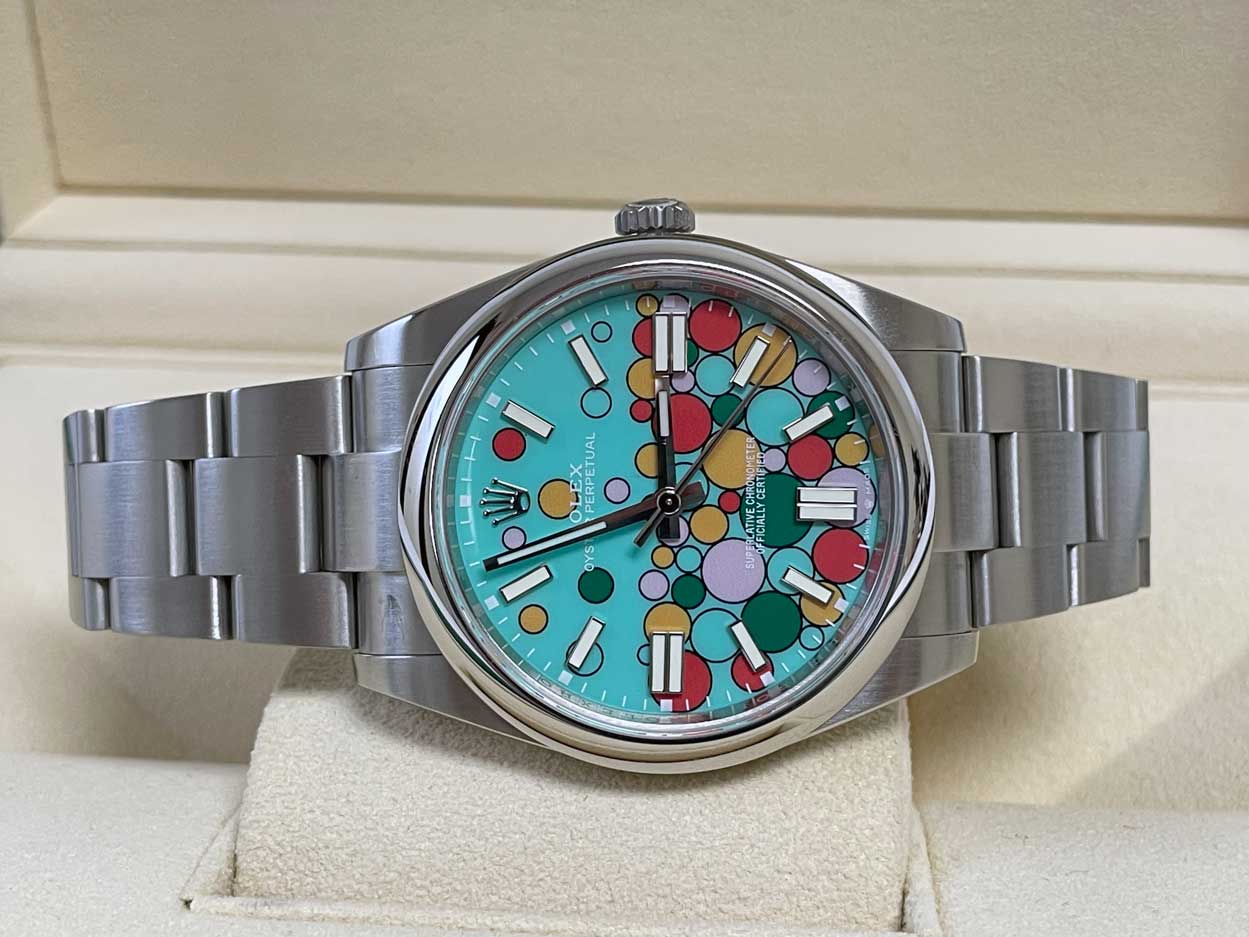 Rolex Oyster Perpetual No-Date 41mm - Domed Bezel Celebration