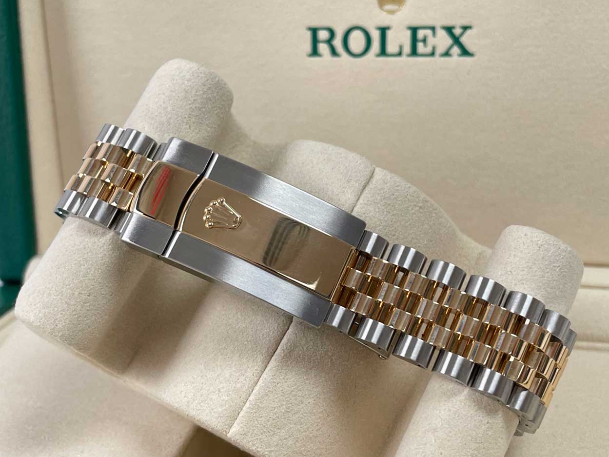 Rolex Datejust 41 Steel and Yellow Gold - Fluted Bezel - Jubilee