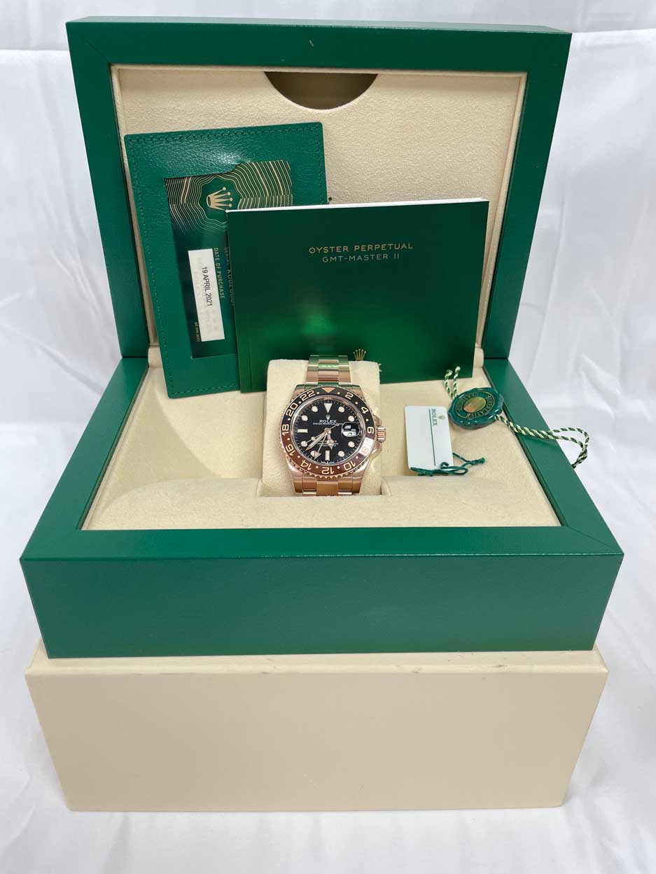 Rolex GMT-Master II Everose Gold
