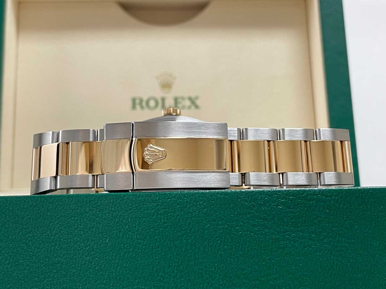 Rolex Datejust 41 Steel and Yellow Gold - Fluted Bezel - Oyster