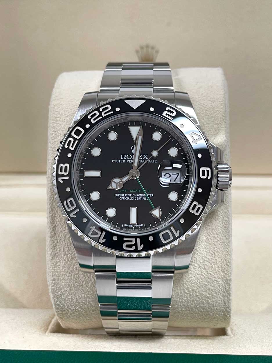 Rolex GMT-Master II Steel Blue Lume