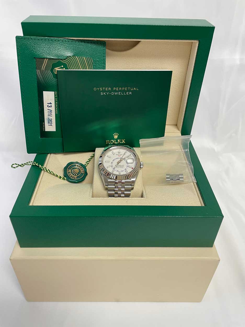 Rolex Sky-Dweller - Steel & White Gold